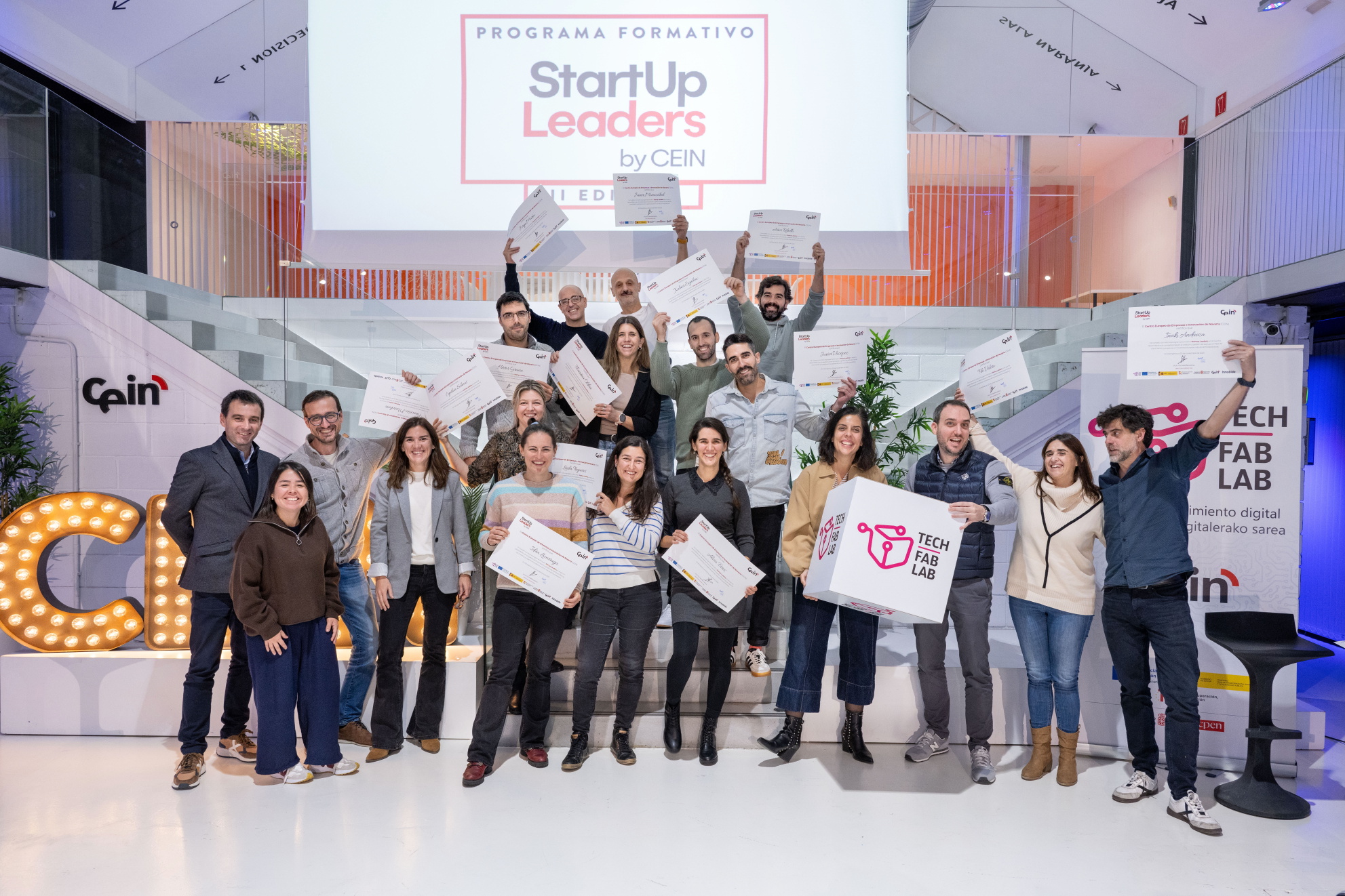 Participantes segunda edición programa Startup Leaders