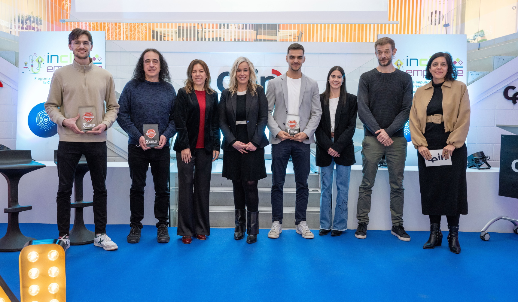 Reconocimientos del demo day 2025 de la Aceleradora en Ciberseguridad de CEIN