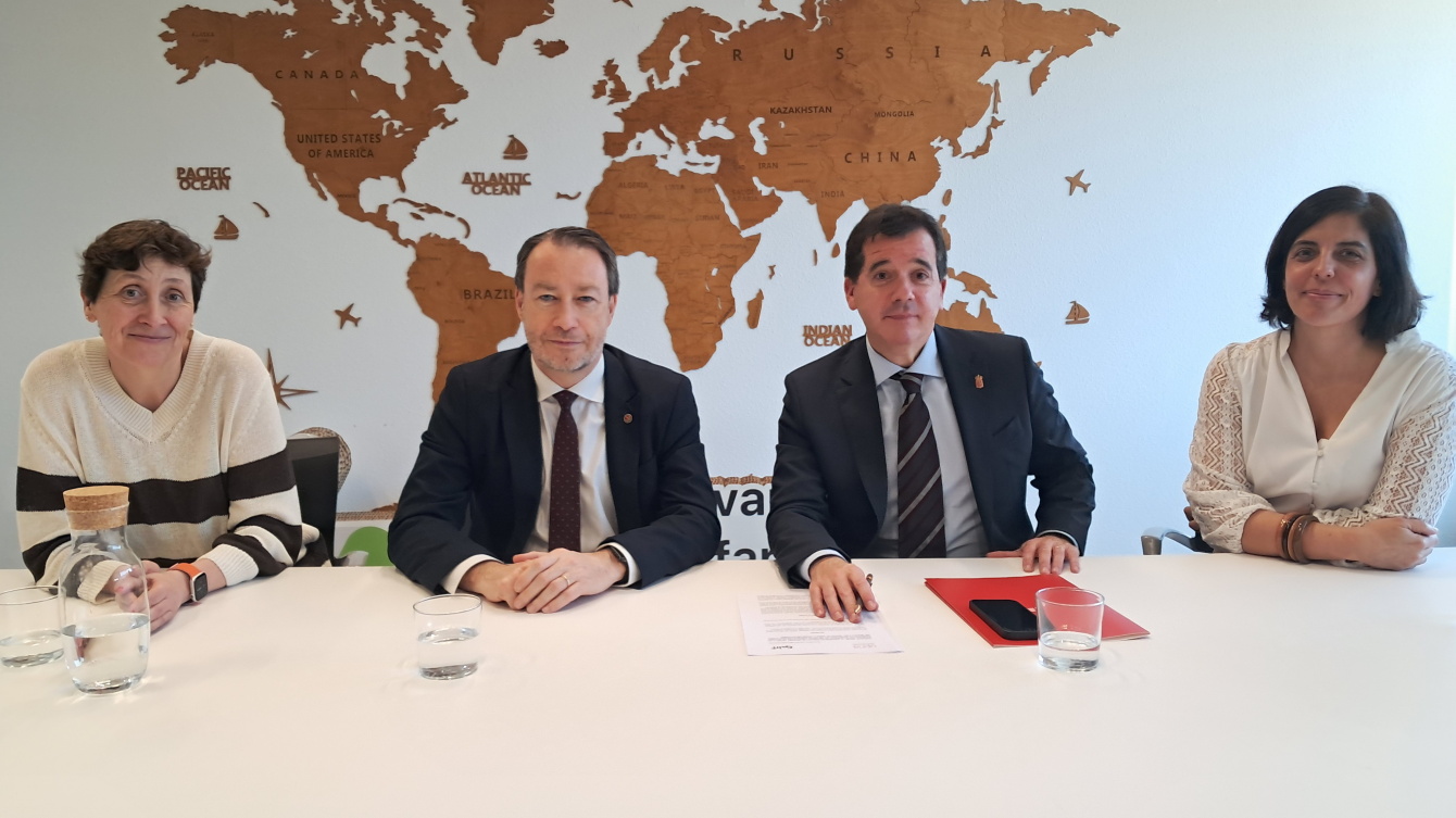 Mónica Cortiás, Ramón Gonzalo, Mikel Irujo y Uxue Itoiz