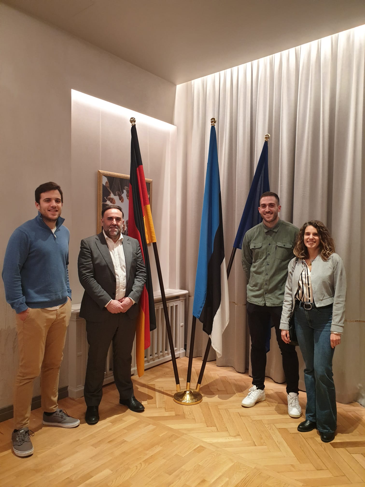 Foto de los representantes de CEIN en el proyecto BAI.