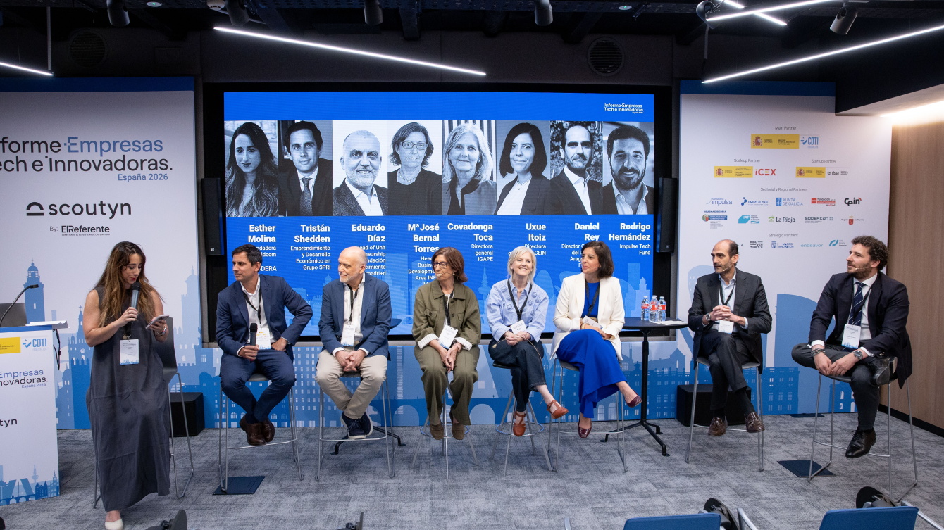 Uxue Itoiz participa en la mesa de presentación del Informe Regional de Empresas Tech e Innovadoras de la Comunidad Foral de Navarra 2026