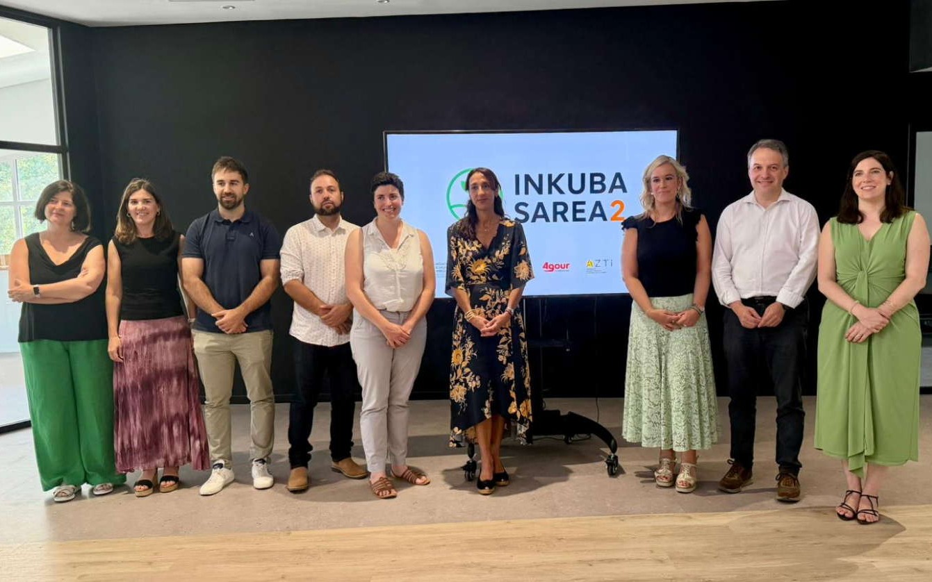 Participantes en la presentación del proyecto transfronterizo Inkuba Sarea 2 del que CEIN es socio