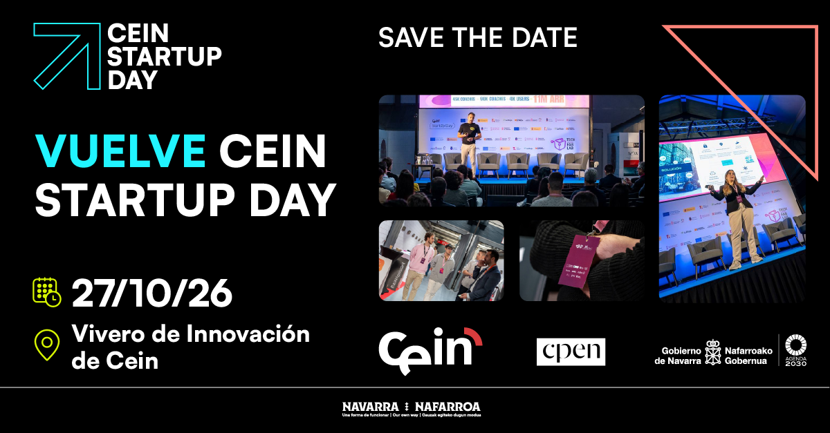 Anuncio del CEIN Startup Day del 27 de octubre de 2026