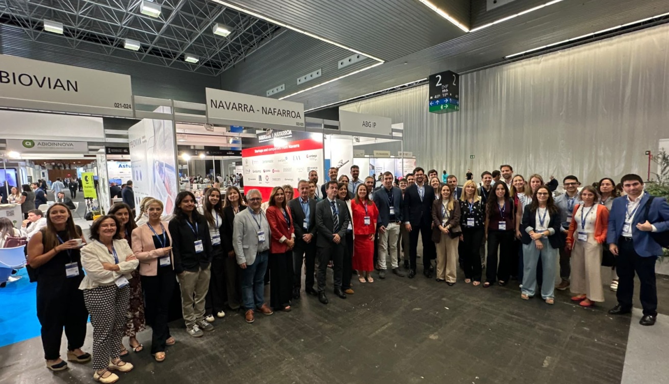 Delegación navarra participante en Biospain 2026 