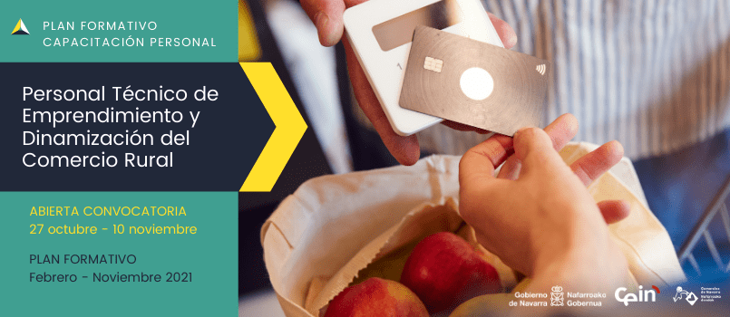 El Gobierno de Navarra formará a veinte personas como técnicos de emprendimiento y dinamización para impulsar el comercio rural