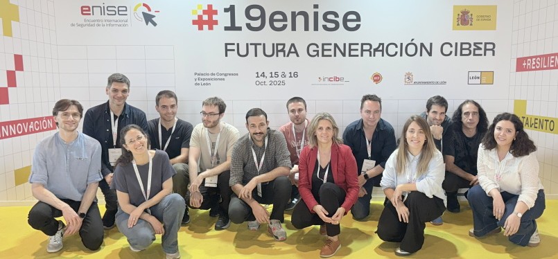 CEIN, en el Encuentro Internacional de Seguridad de la Información (ENISE) junto con 10 proyectos de su programa de incubación en ciberseguridad