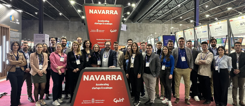 CEIN participa en el evento internacional  "4YFN - 4 Years from Now" junto con nueve startups navarras tecnológicas y digitales