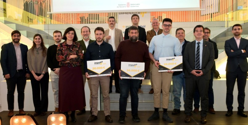 Tres startups reciben los premios de la decimotercera edición del programa "Impulso Emprendedor", promovido por Industria