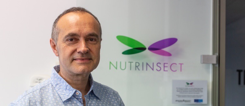 “Nuestro proyecto pasa por abrir una planta de producción de insectos aquí, en Navarra”