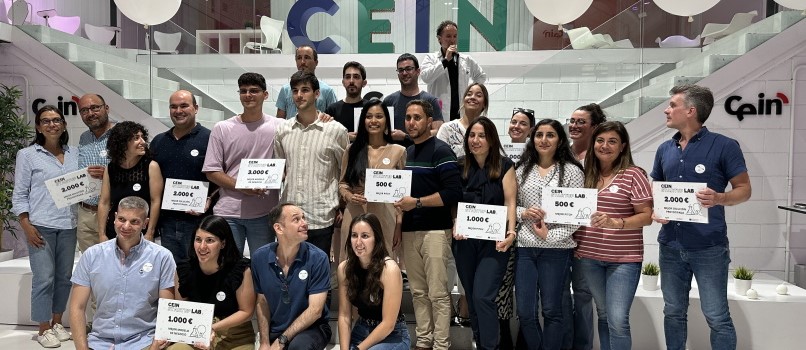 Entregados los premios al prototipado del CEIN STARTUP LAB