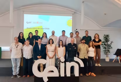 Representantes de CEIN, Gobierno, y de los proyectos seleccionados para participar en la Aceleradora Health 2026