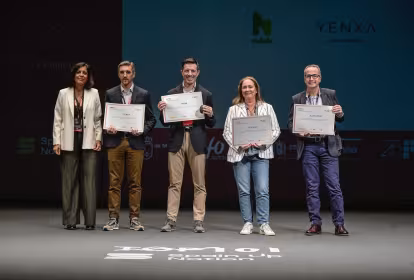Respresentantes de las empresa navarras reconocidas en los TOP 101 de 2025