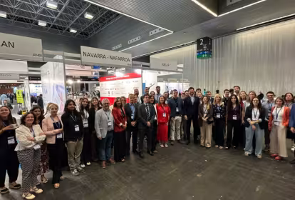 Biospain 2026an parte hartzen duen Navarreko ordezkaritza 