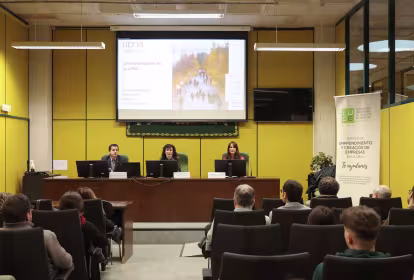 La UPNA y el LUCE presentan las directrices y acciones de la institución en materia de emprendimiento para 2023