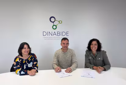 CEIN y DINABIDE firman un convenio de colaboración para impulsar el emprendimiento en la Sakana